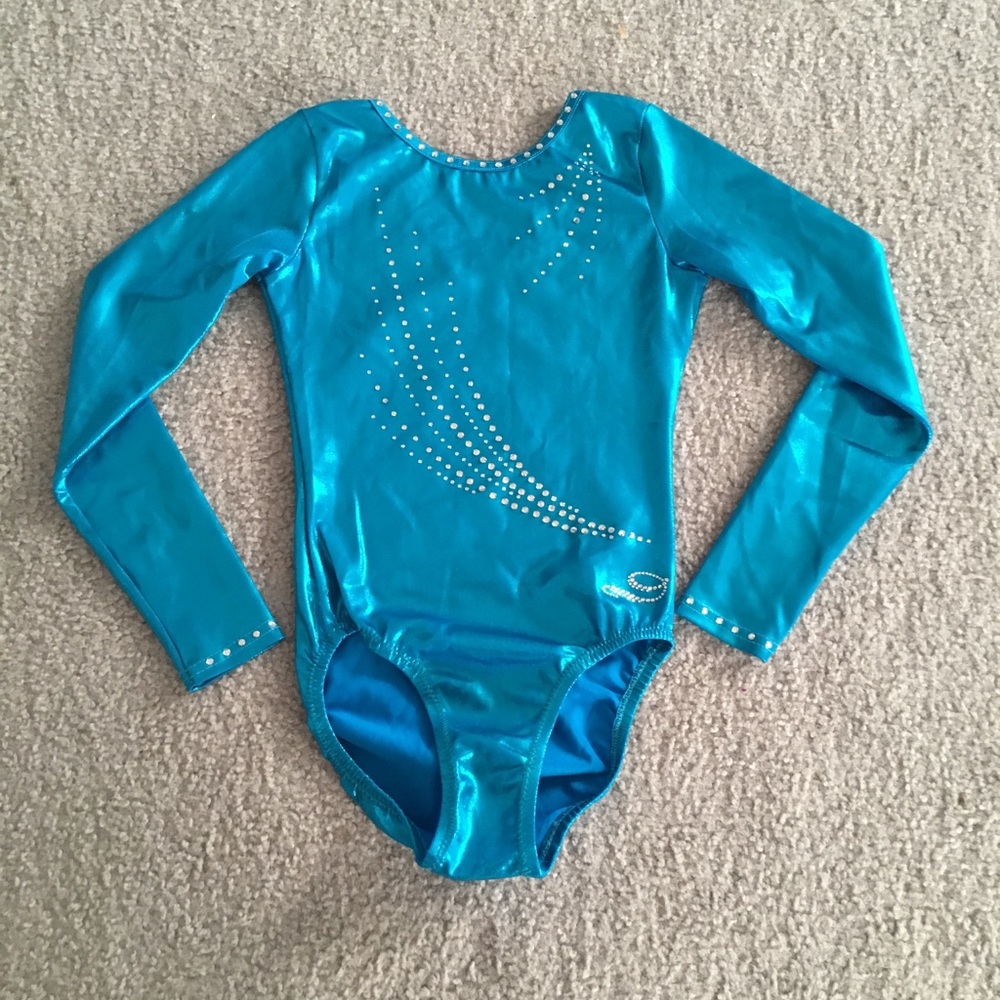 Child long sleeve leotard.